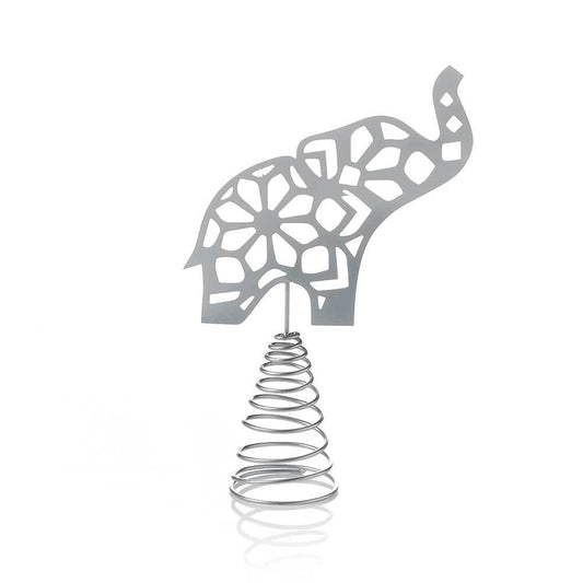 Mandala Elephant Tree Topper