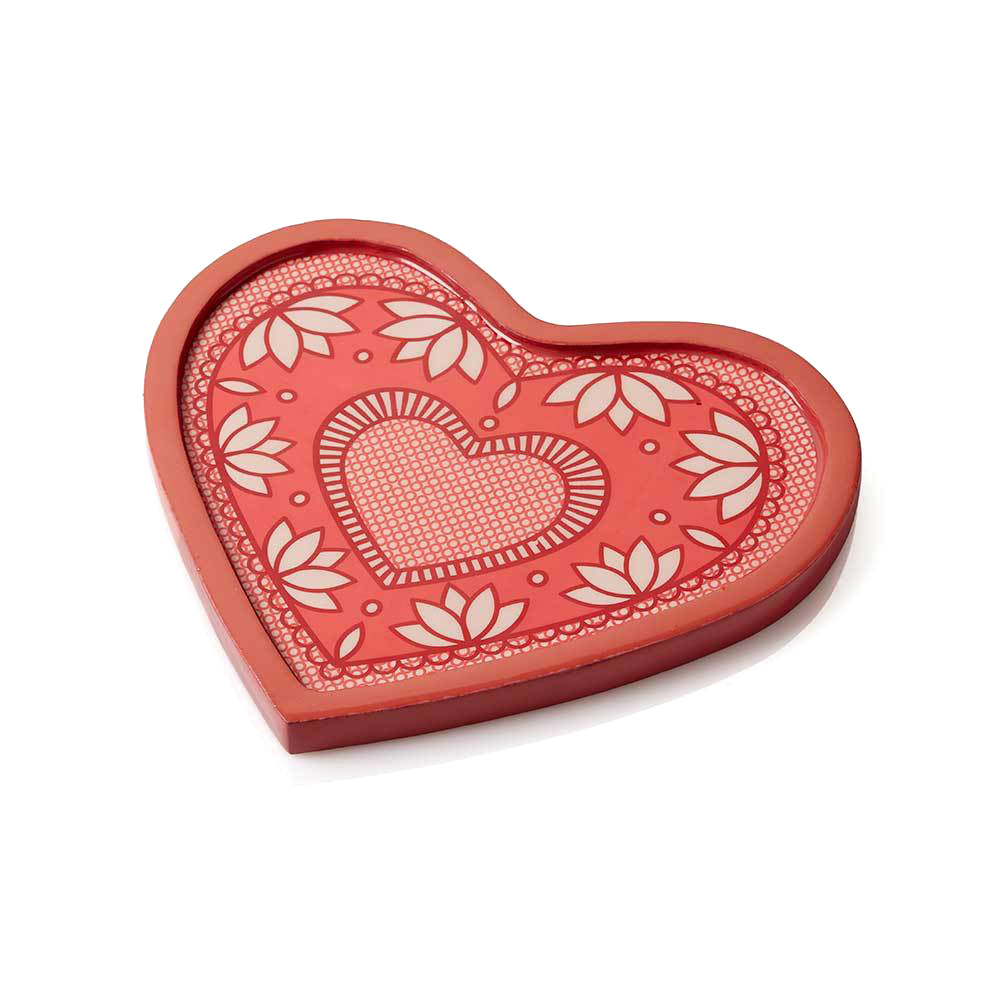 Sweet Heart Serving Tray