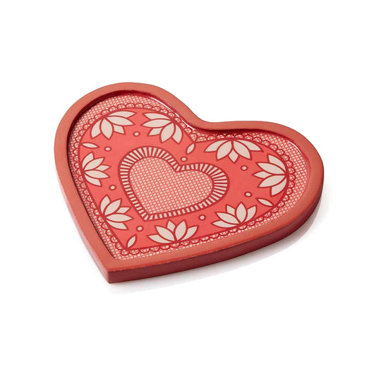 Sweet Heart Serving Tray