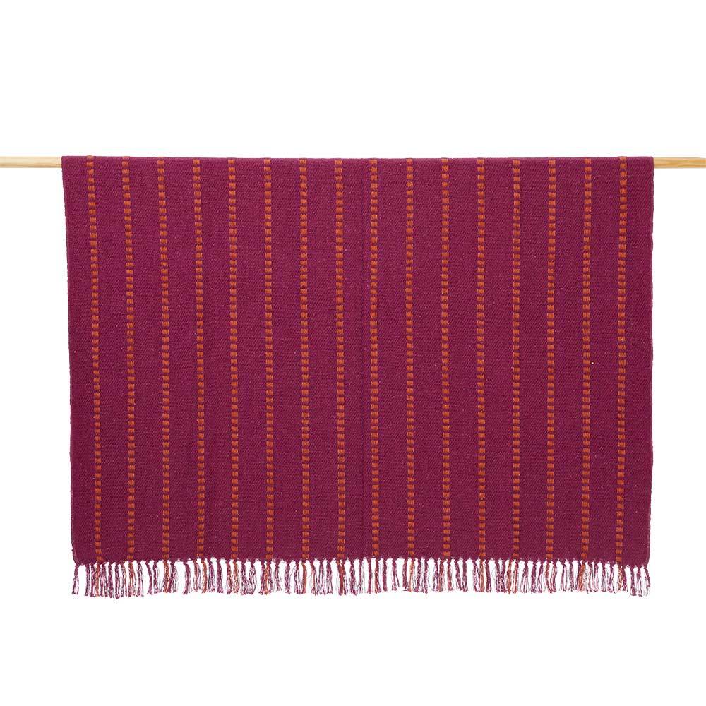 Festive Fuchsia Rethread Blanket