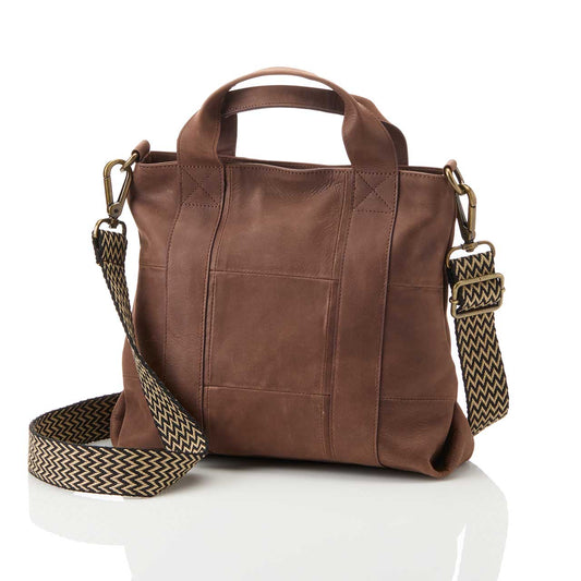 Adhya Leather Mini Tote