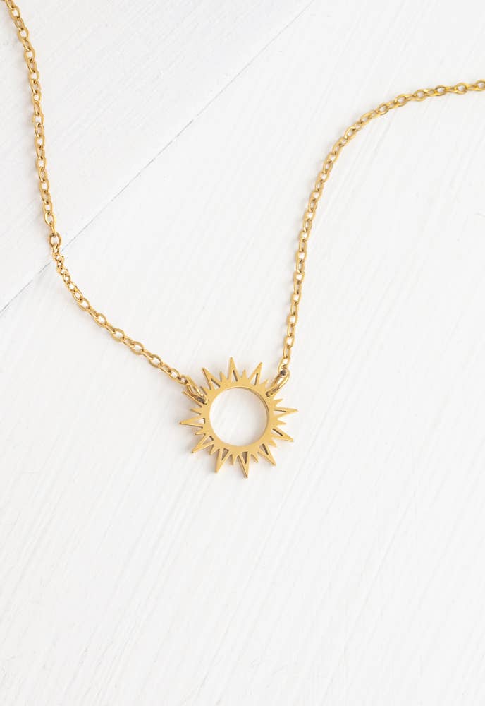 Mallory Gold Necklace