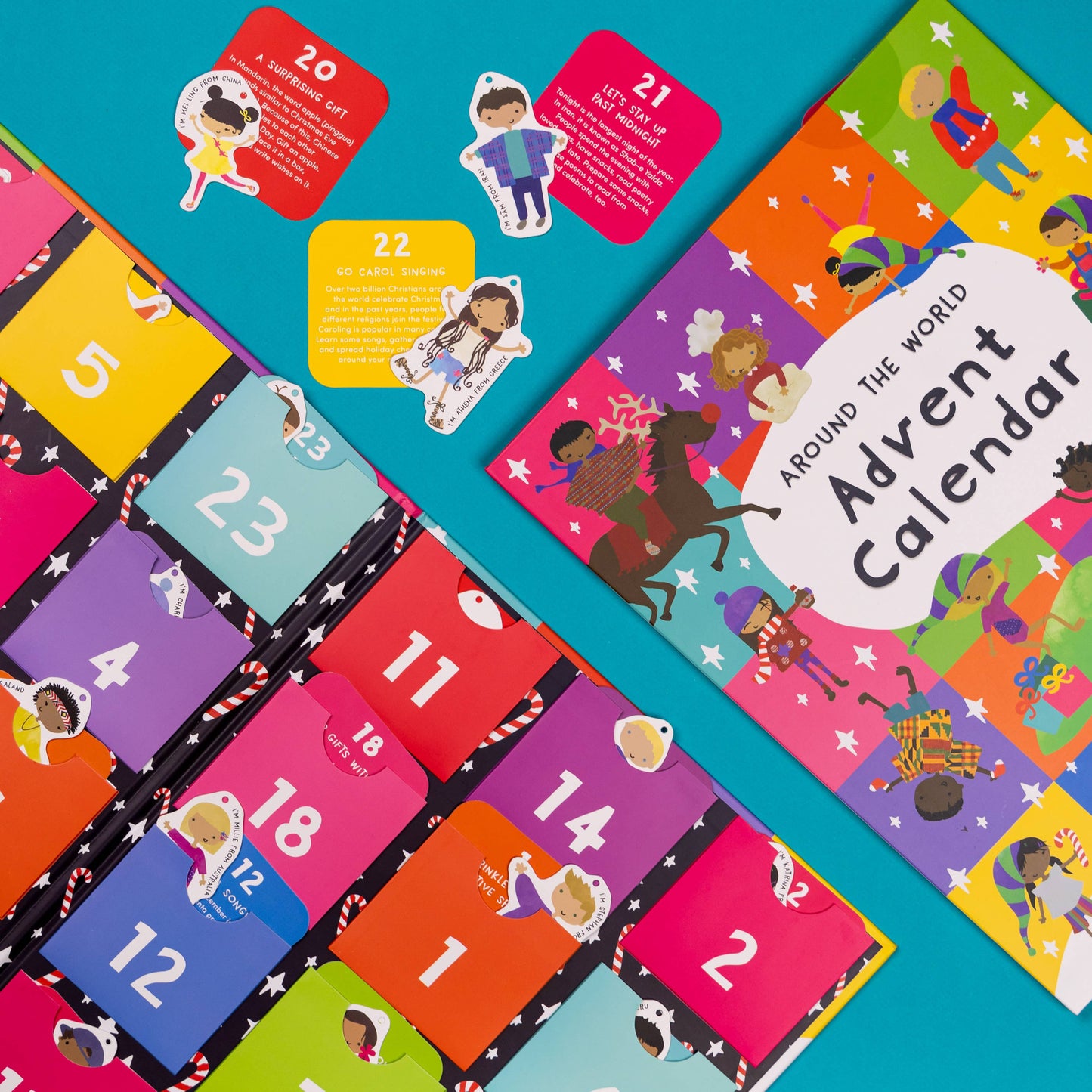 Around the World Advent Calendar for Kids Christmas 2025