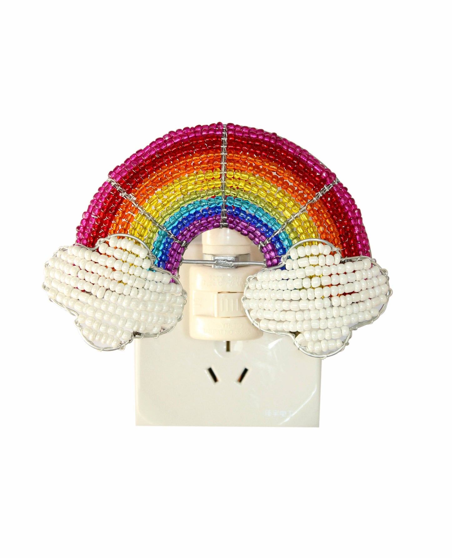 Beaded Rainbow Night Light