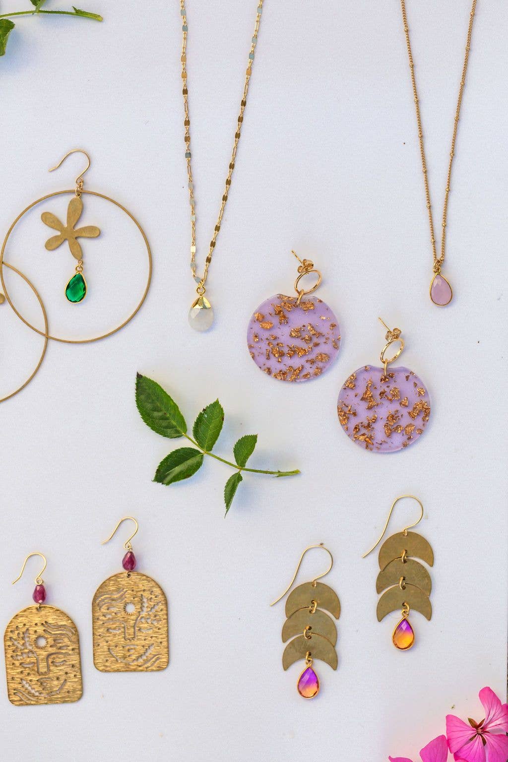 Teardrop Moonstone Pendant