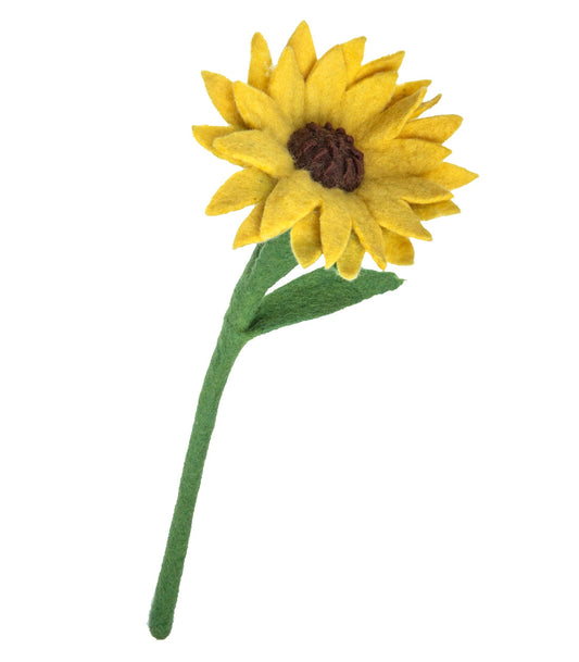 Sunflower Felt Flower