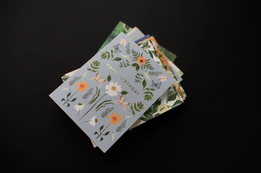 Springtime Birthday Greeting Card