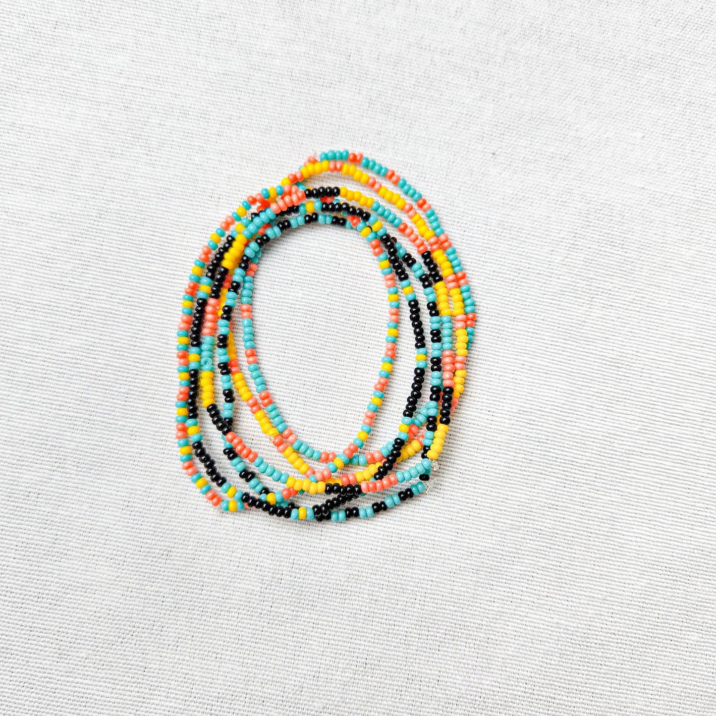 Confetti Seed Bead Bracelet Set