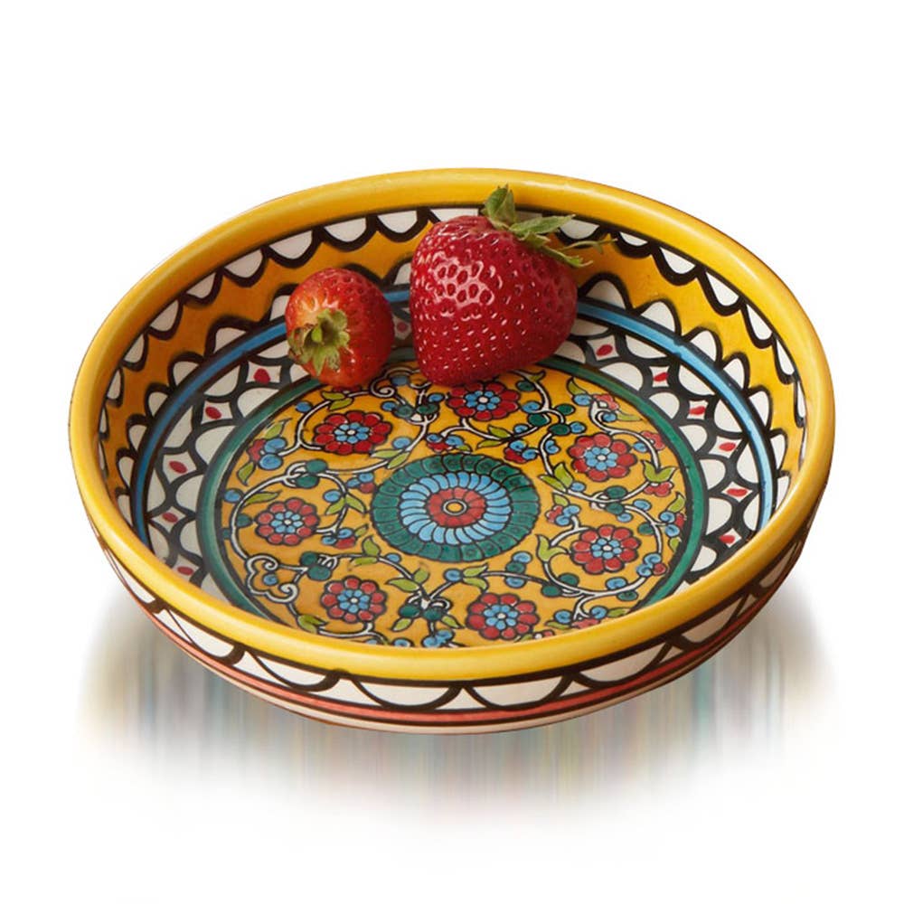 Medium Yellow West Bank Bowl