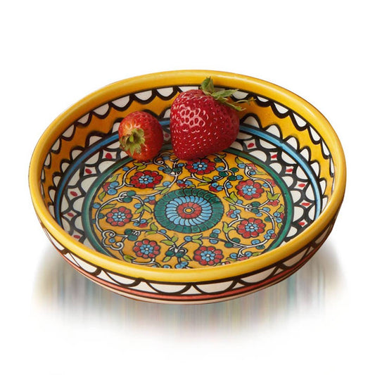 Medium Yellow West Bank Bowl