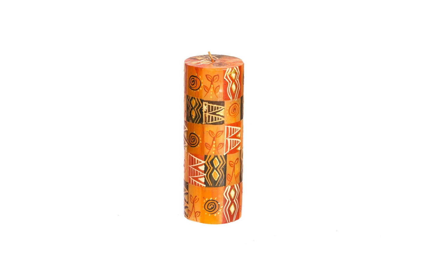 Safari Gold Medium Pillar Candles 3” x 6” (75 hour burn time)