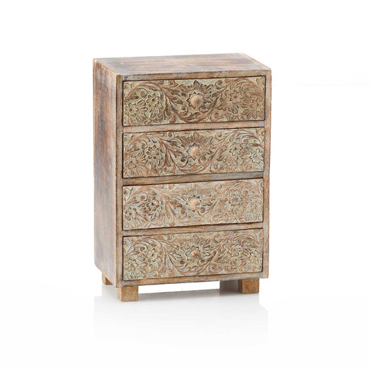 Tabletop Floral Chest