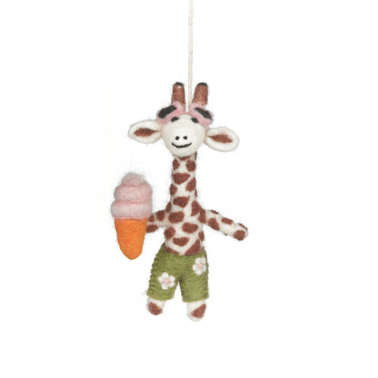 Handmade Felt Ginny the Giraffe Ornament