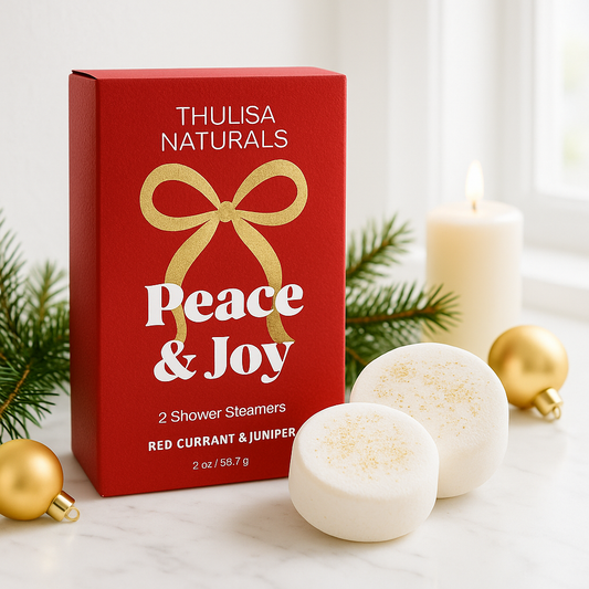 Peace & Joy Holiday Shower Steamer