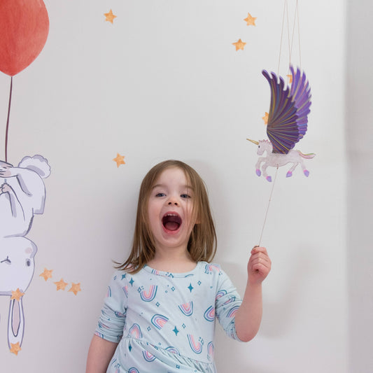 Unicorn Flying Mobile