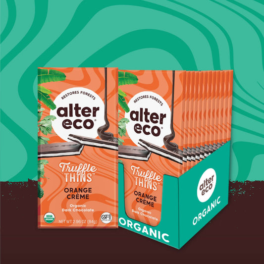 60% Orange Creme Truffle Thins Chocolate Bar