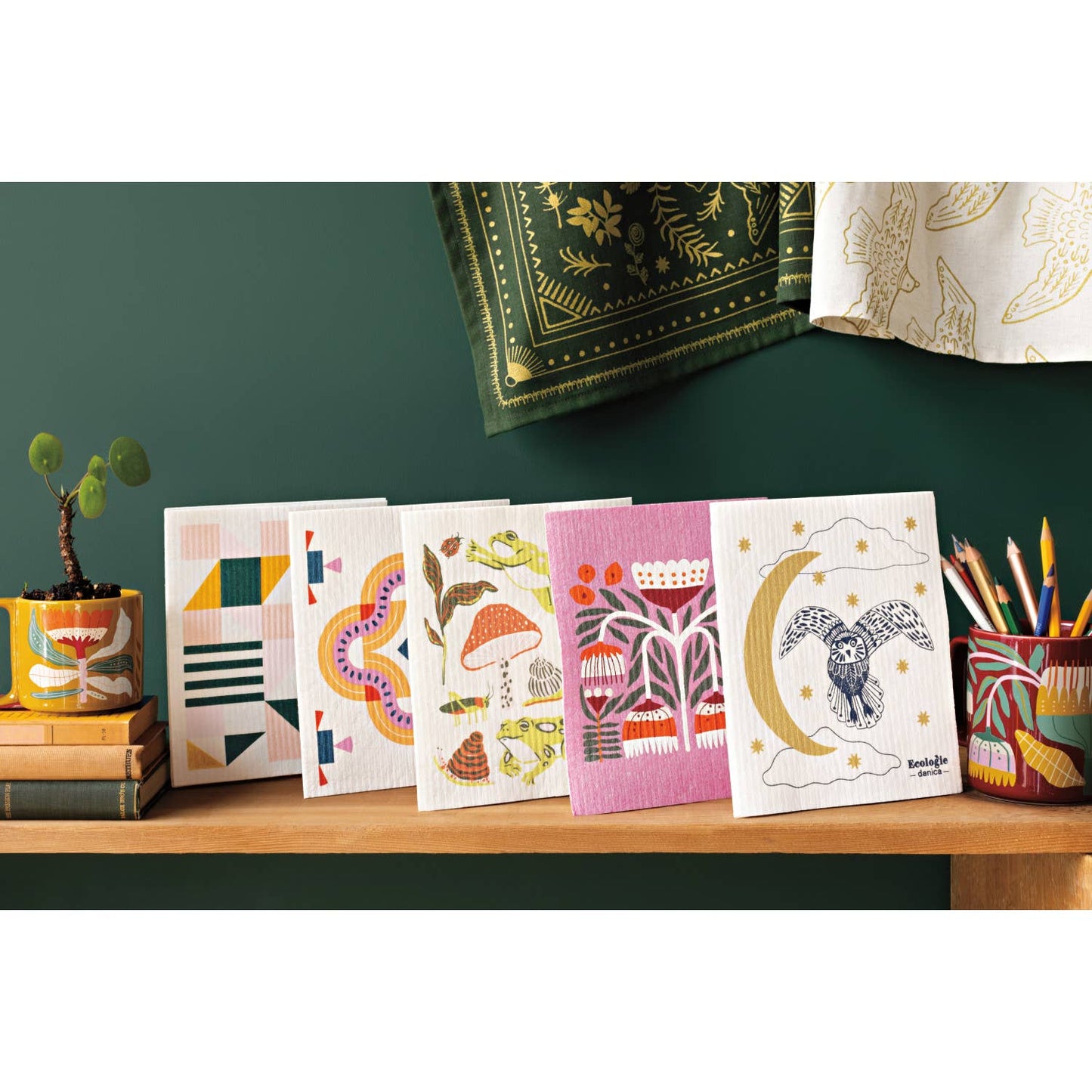 Moonlit Swedish Dishcloth