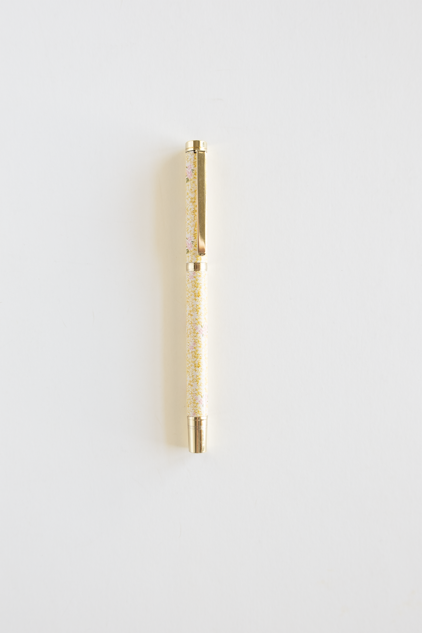 Floral Metal Ballpoint Refillable Pen