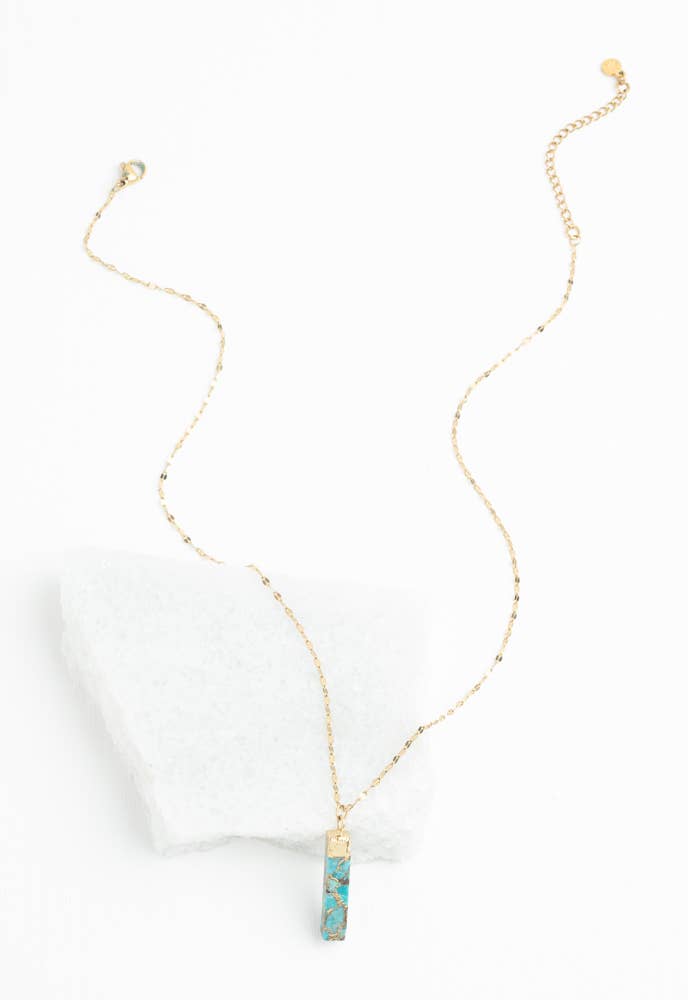 Brayden Turquoise Pendant Necklace