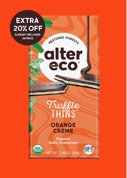60% Orange Creme Truffle Thins Chocolate Bar