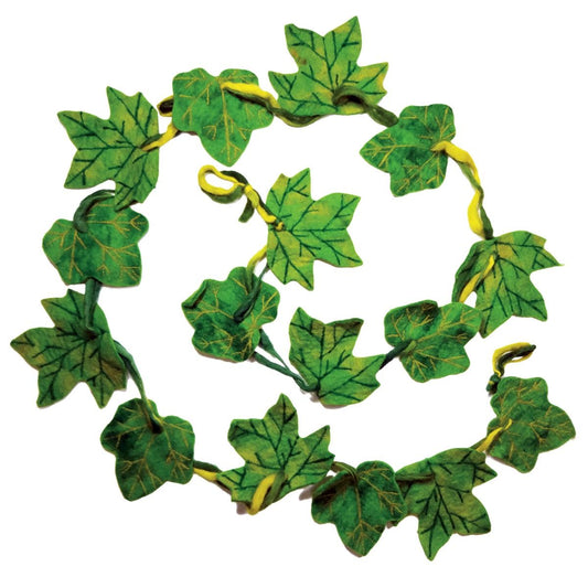 Felt Summer Leaf Garland