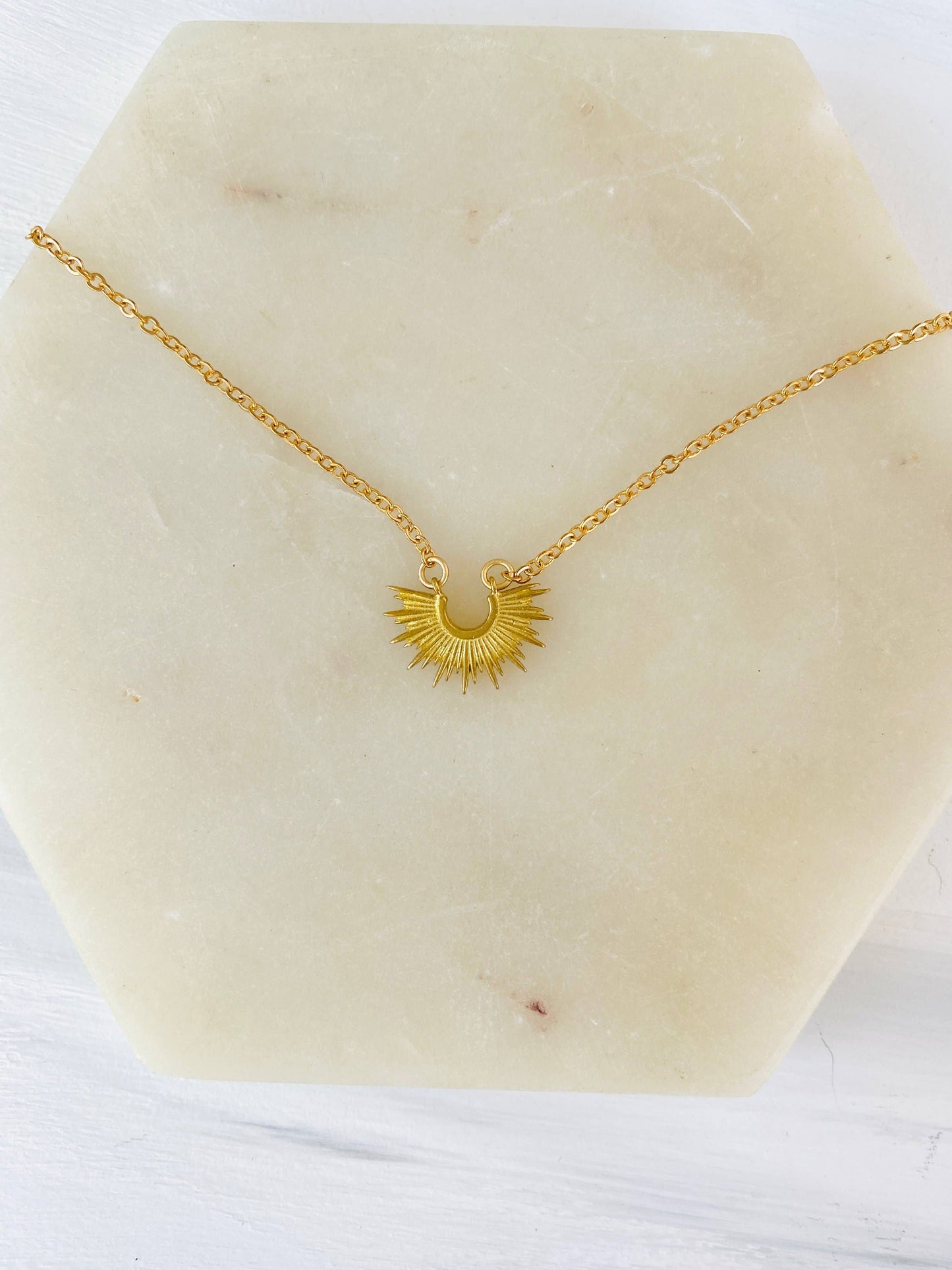 Horizon Sun Necklace