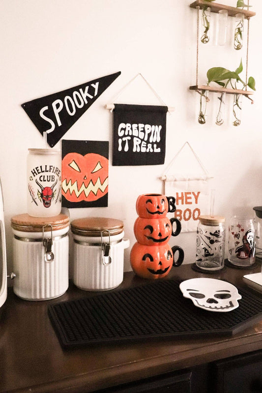 Creepin It Real Canvas Wall Sign