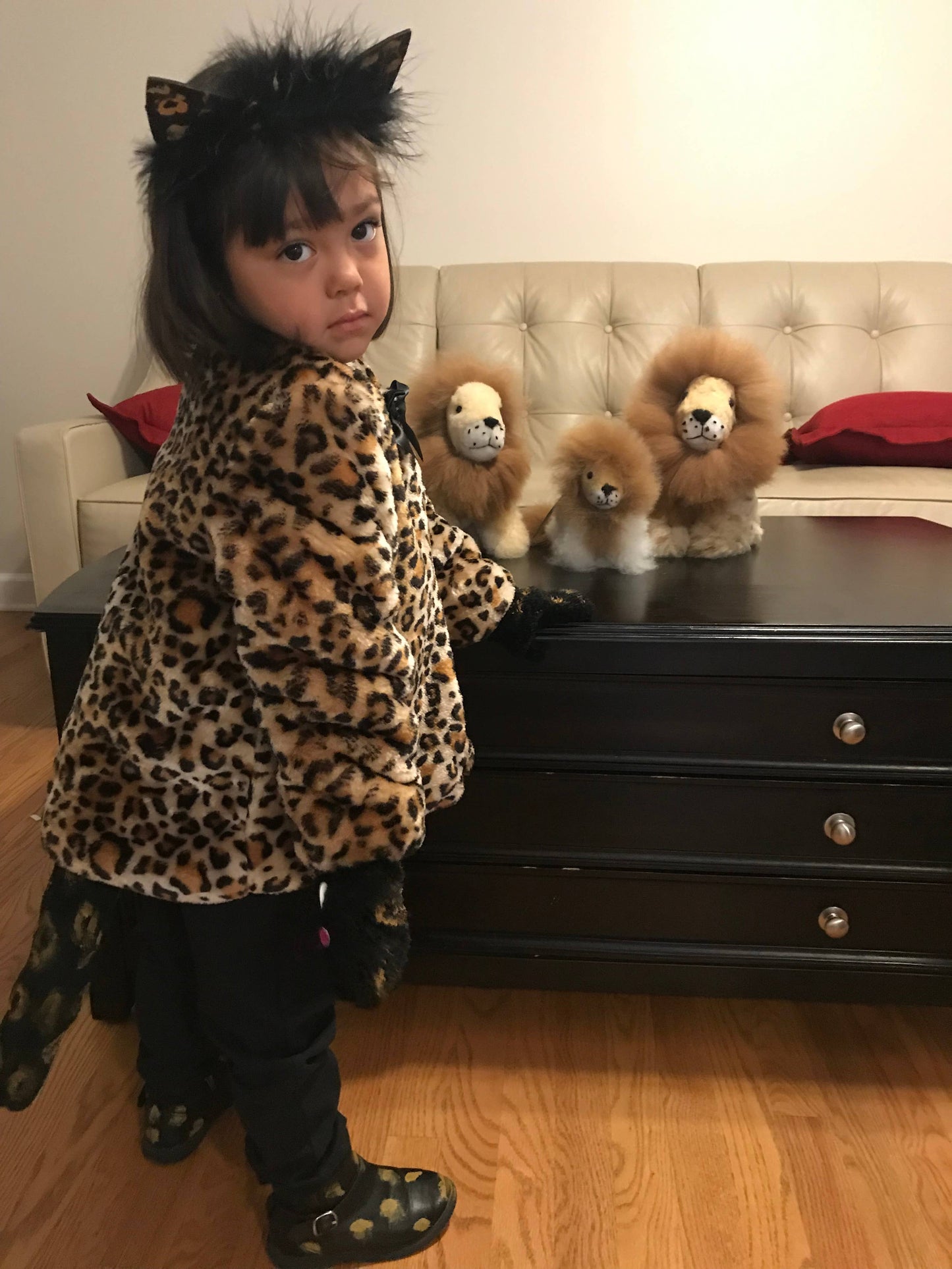 Alpaca Fur Lion Stuffed Animal