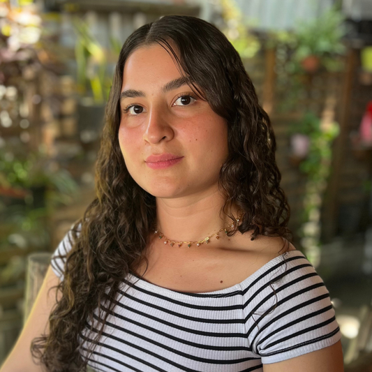 Kate Gold Paperclip & Crystal Necklace