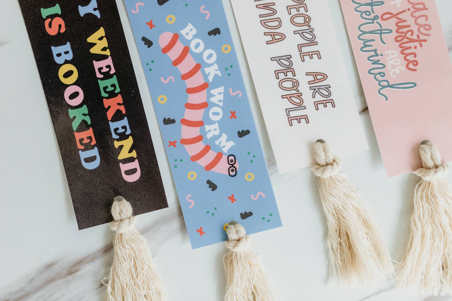 Bookworm Handmade Bookmarks