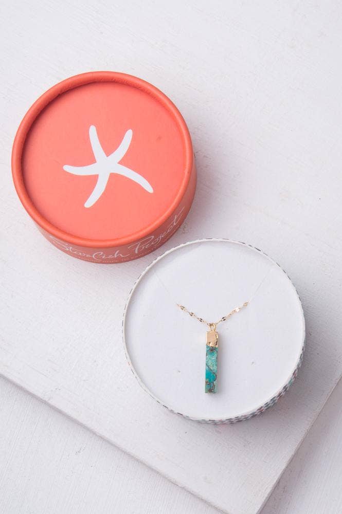Brayden Turquoise Pendant Necklace