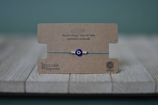 Evil Eye String Bracelet