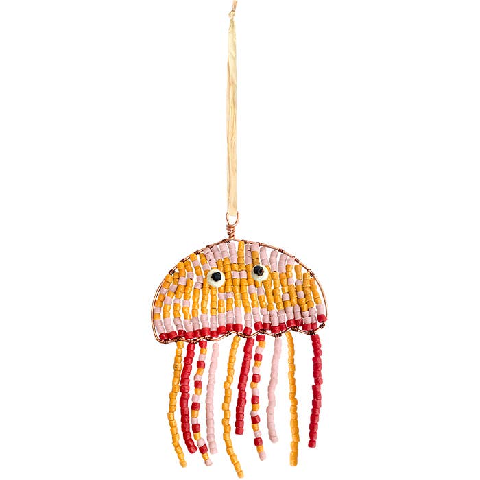Beaded Jelly Fish Ornament