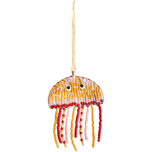Beaded Jelly Fish Ornament