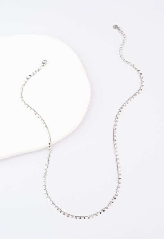 Joyful Radiance Necklace in Silver