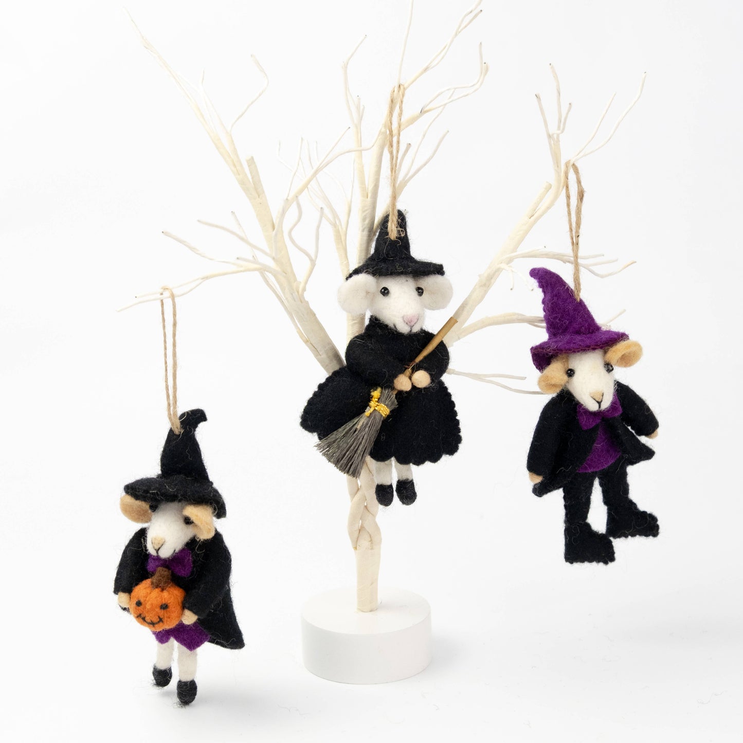 Halloween Mouse Felt Ornament