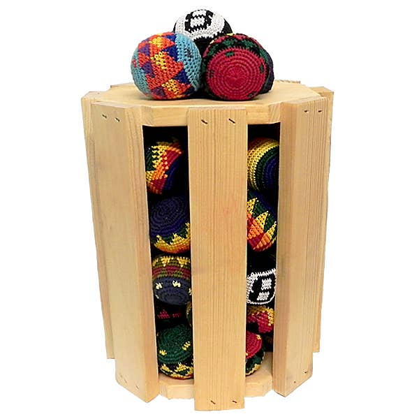 Multicolored Crochet Hacky Sack