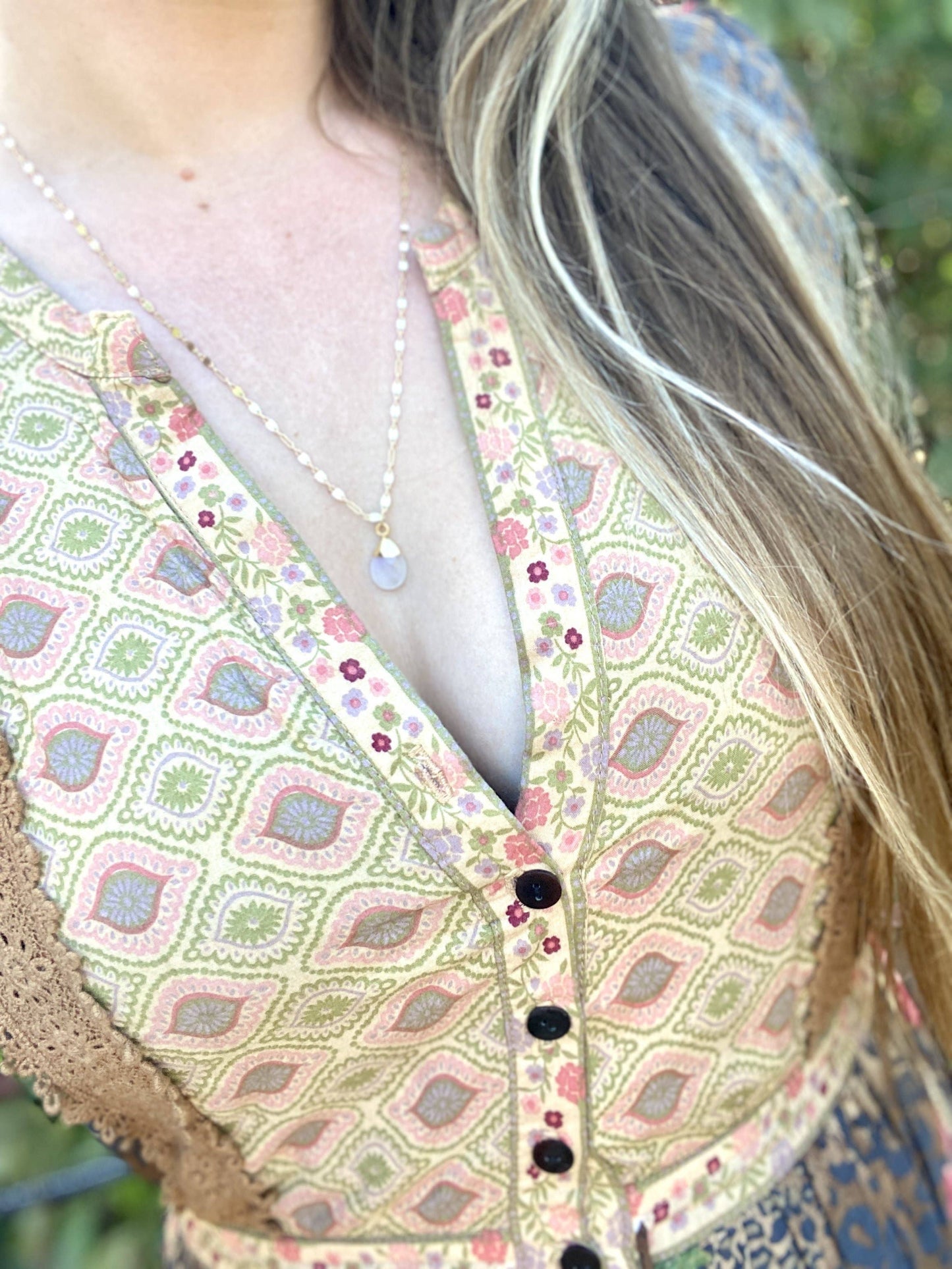 Teardrop Moonstone Pendant