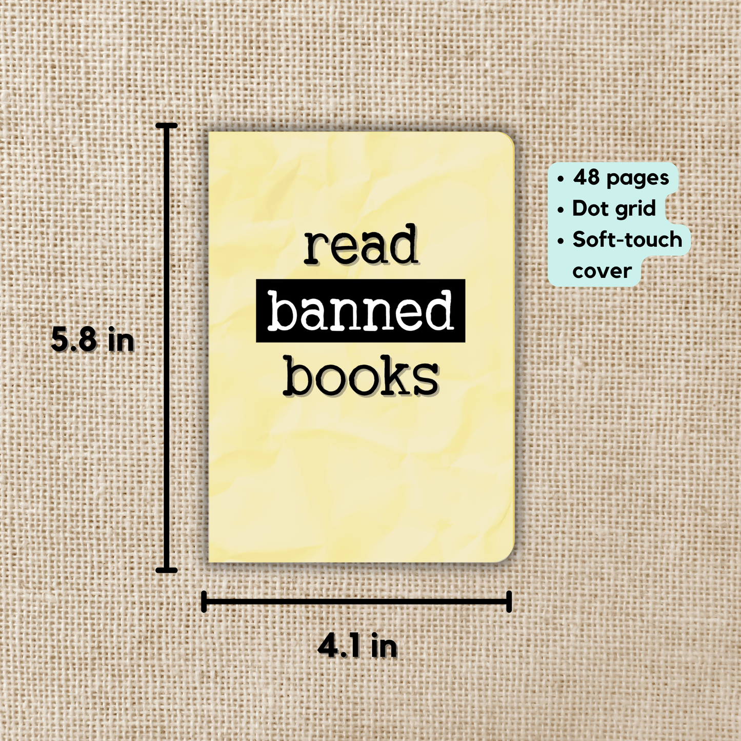 Read Banned Books Pocket Journal