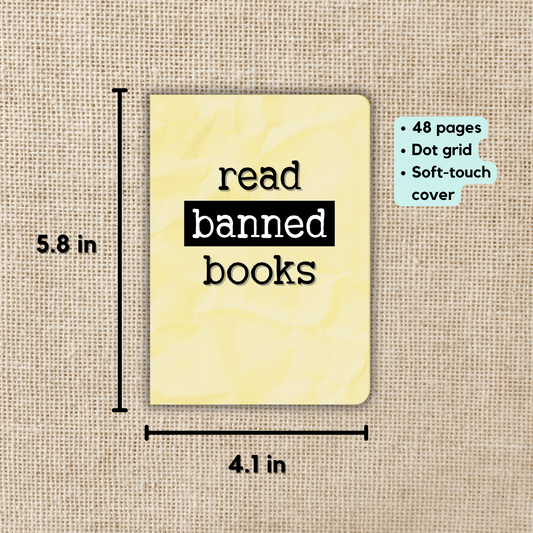 Read Banned Books Pocket Journal