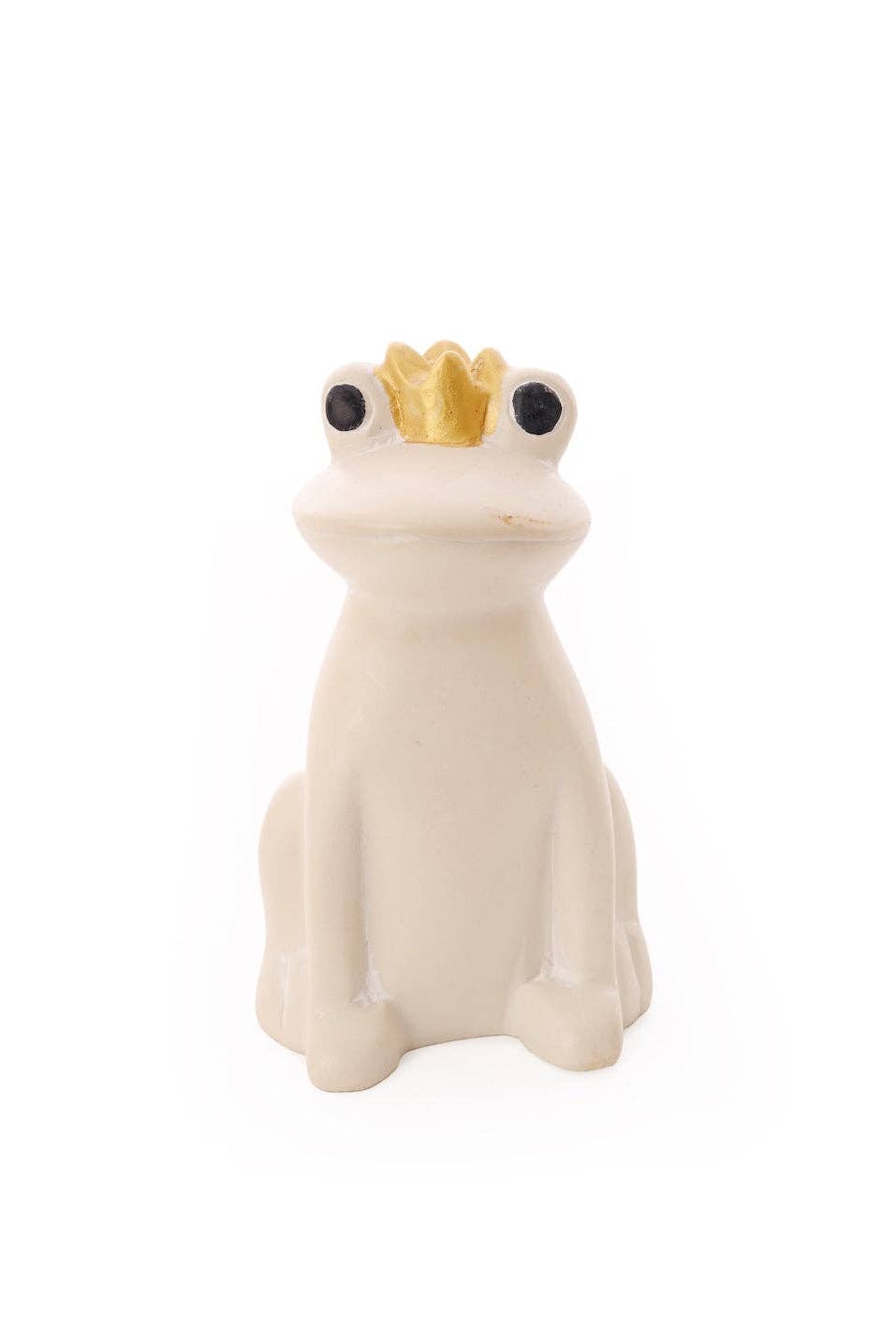 Natural Soapstone Frog Prince