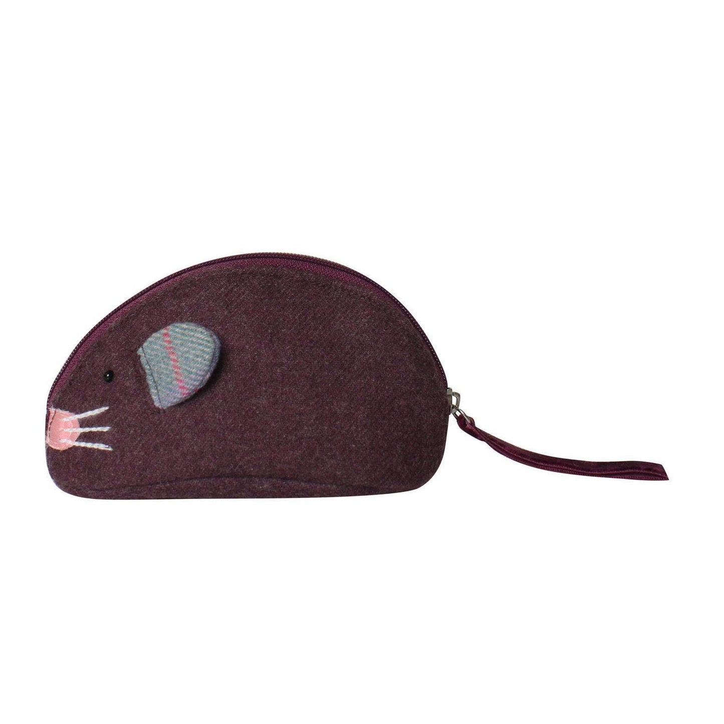 Juniper Mouse Purse: Purple