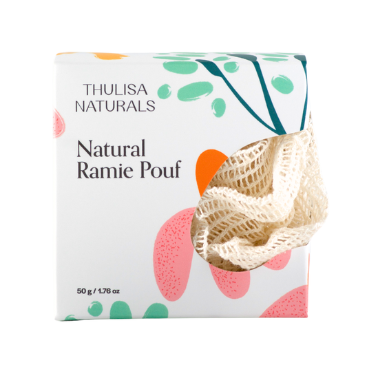 Eco-Friendly Natural Ramie Shower Pouf | Bath Accessory