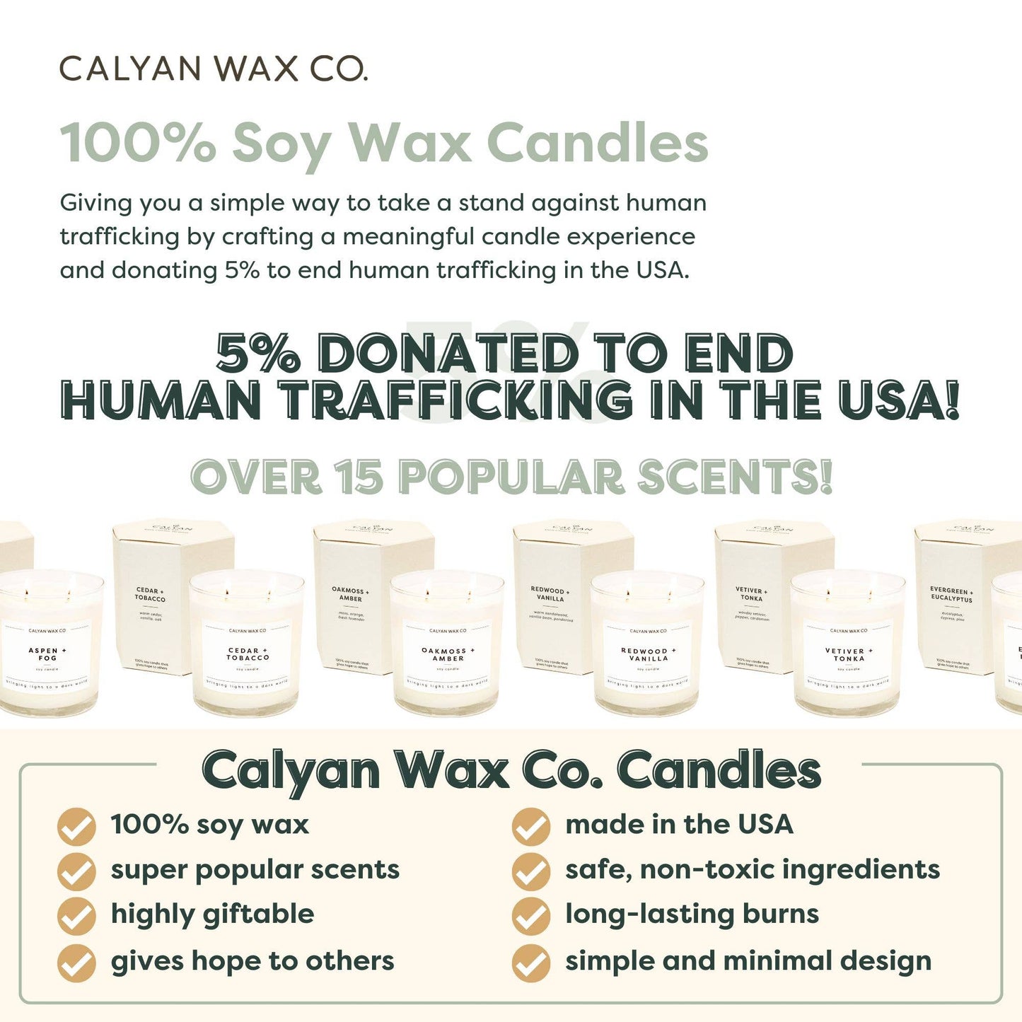 Mahogany + Cashmere - Glass Tumbler Soy Candle