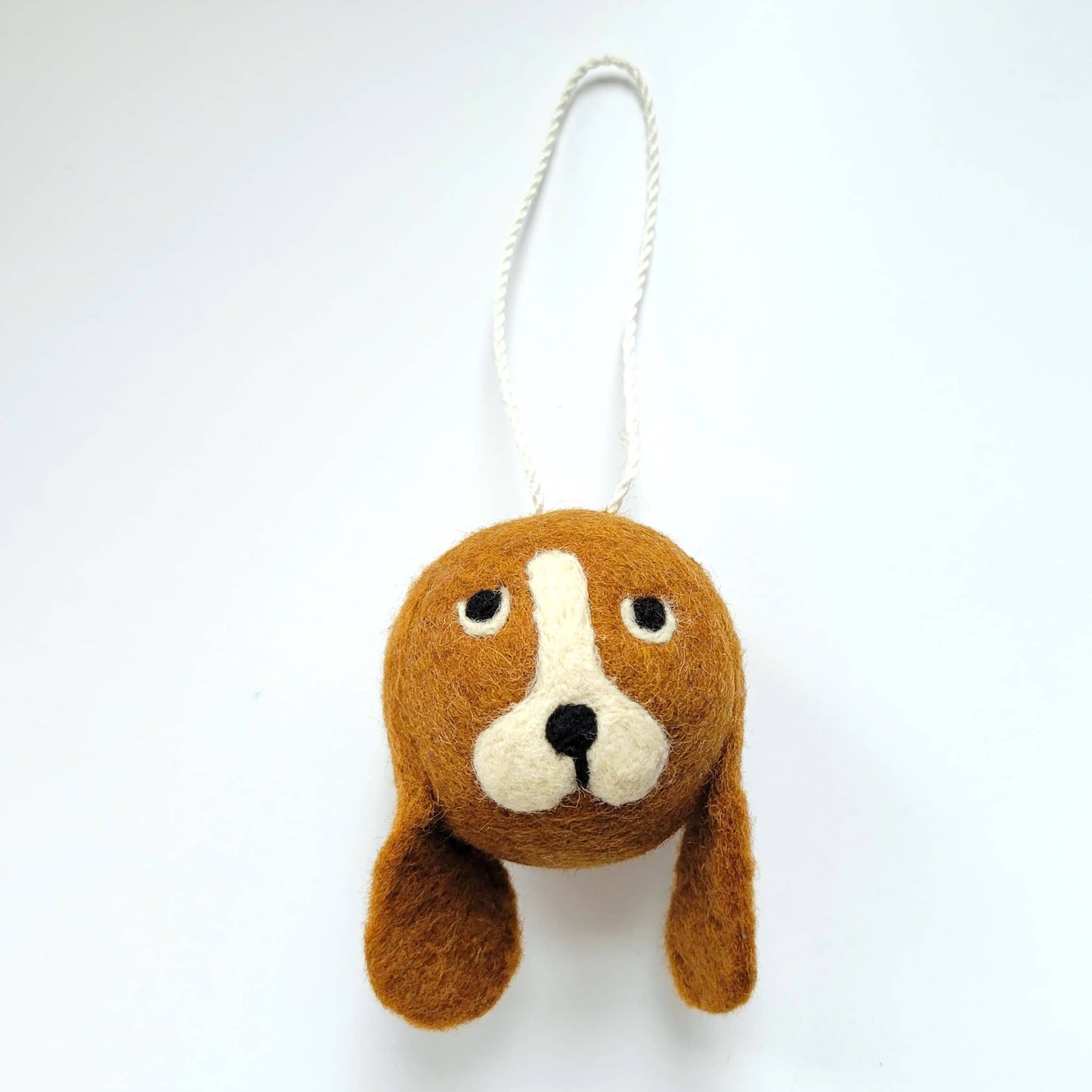 Assorted Dog Felted Wool Ball Ornament