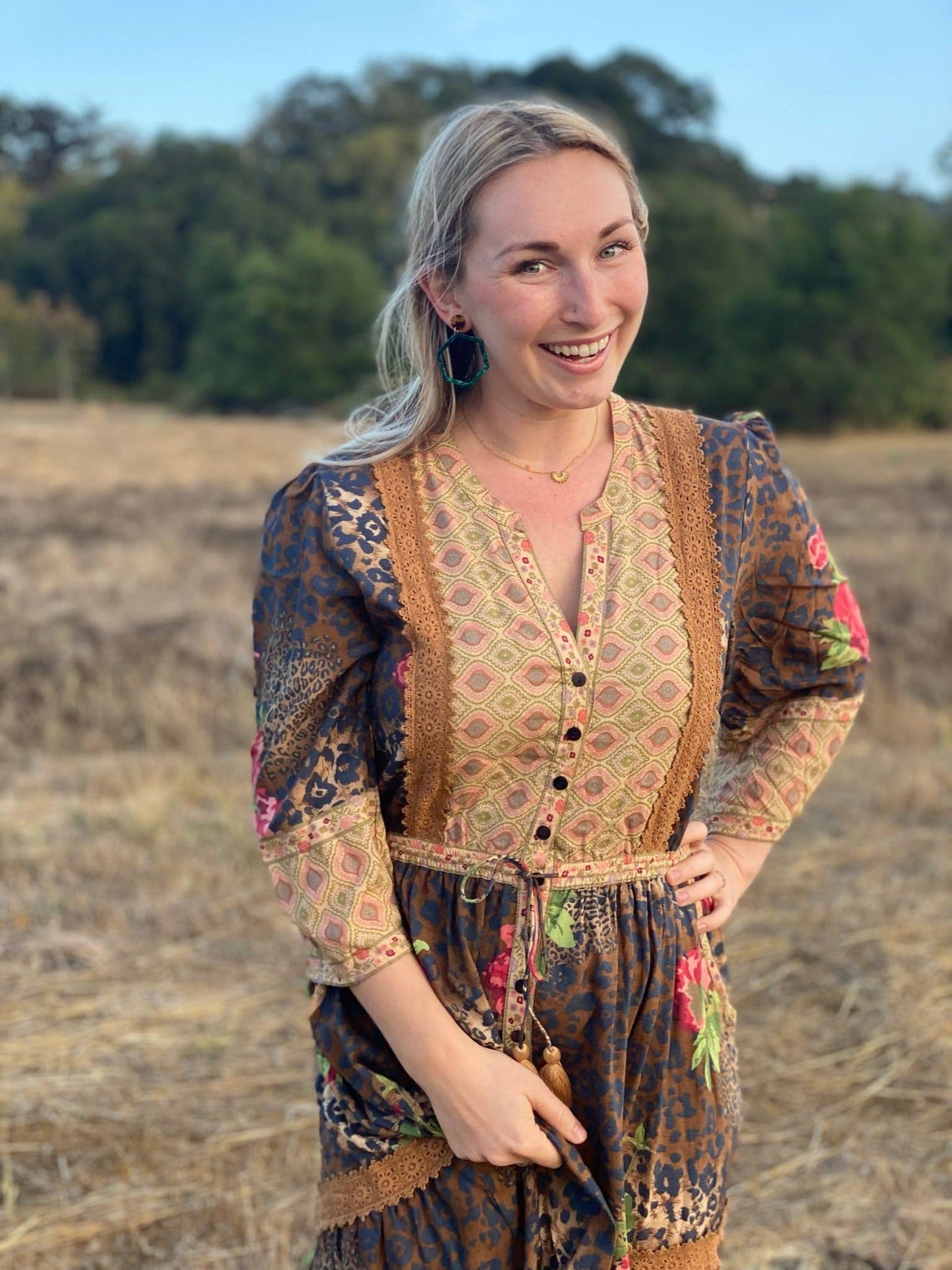 Horizon Sun Necklace