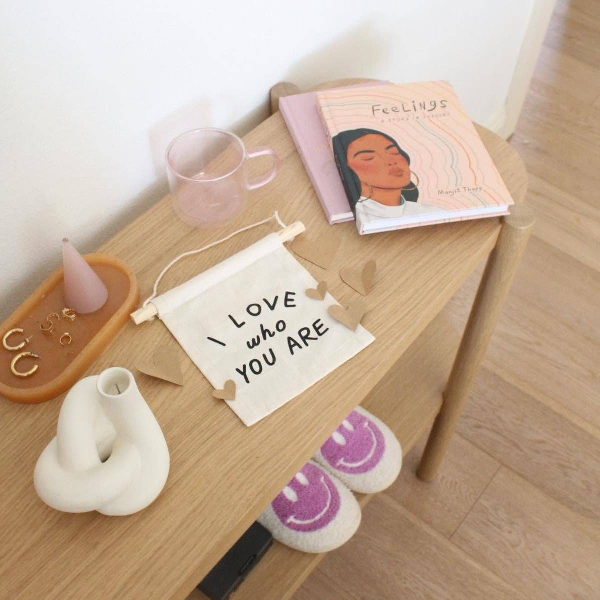 I Love Who You Are  Canvas Sign