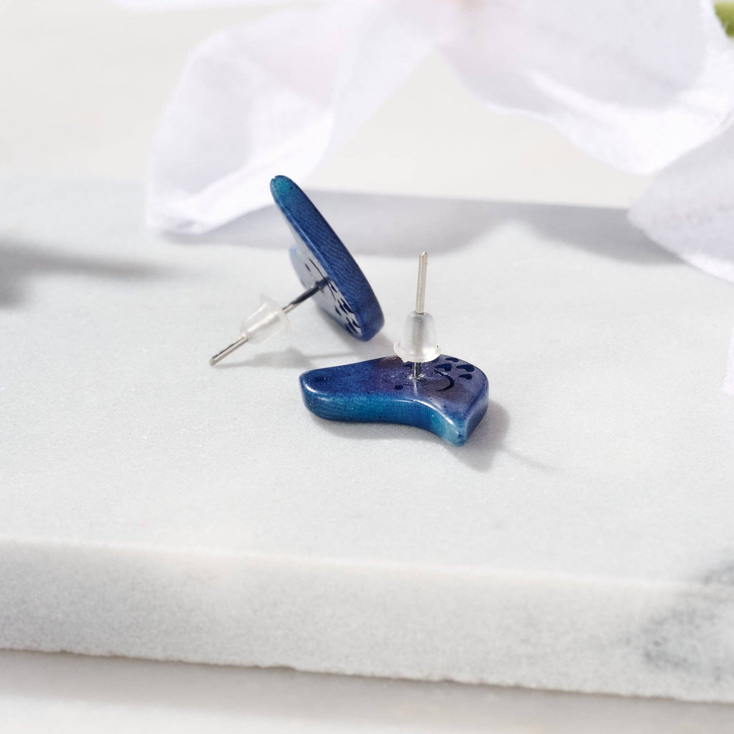 Pisco Bird Tagua Earrings