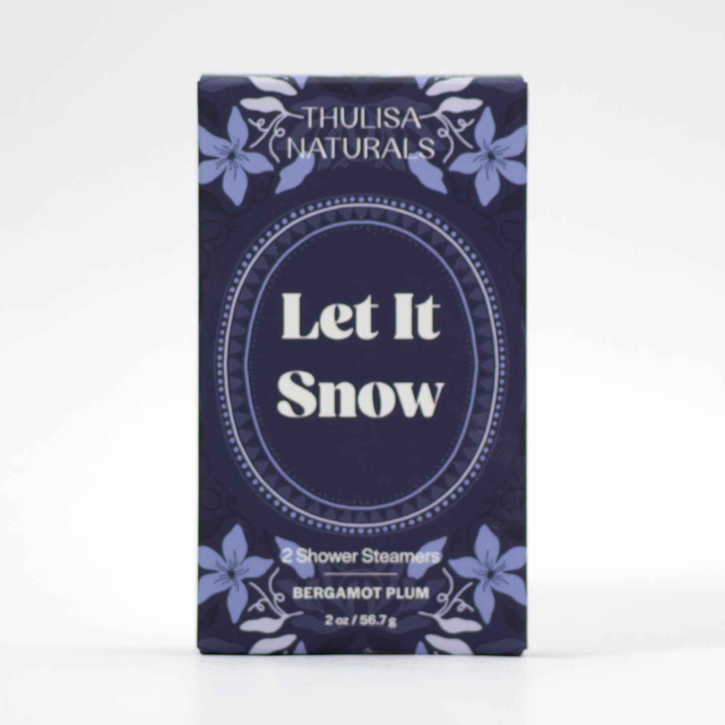 Let It Snow Shower Steamers in  Bergamot Plum