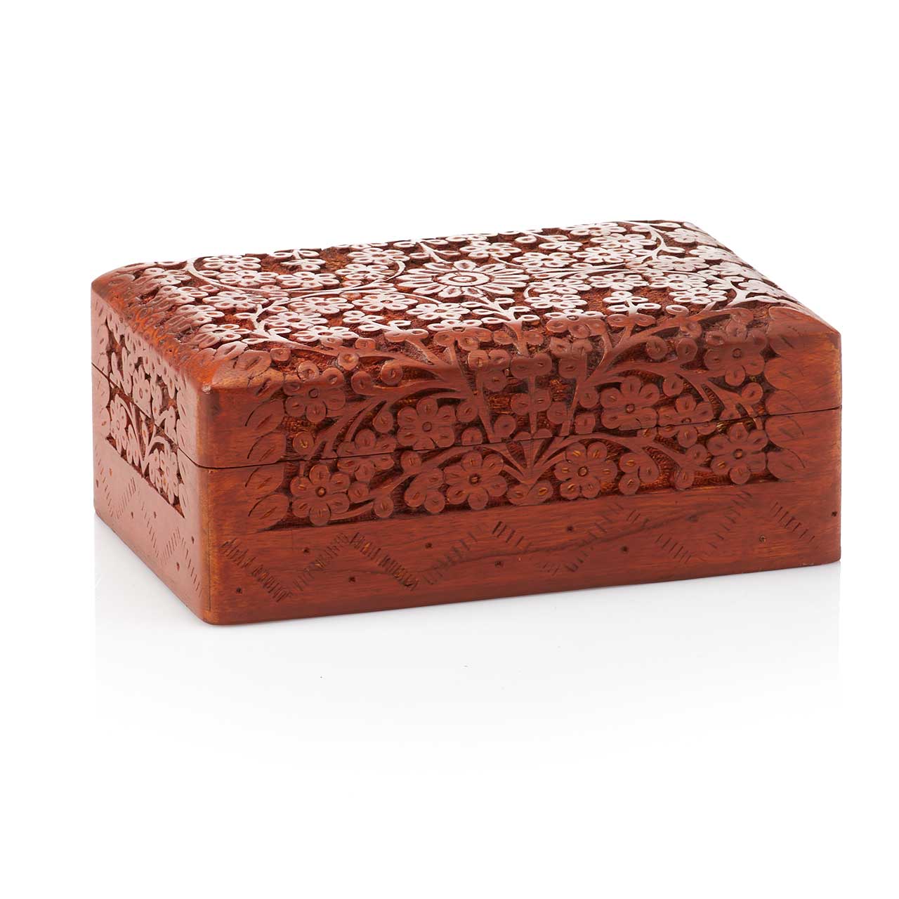 Large Floral Trinket Box